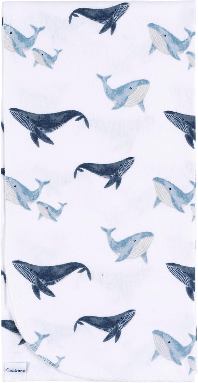 Gerber Unisex Baby 100% Cotton Flannel Receiving Blankets 30x30 Inches - Image 7