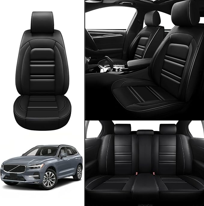 Seat Covers for Volvo Car xc60 2010-2025 | 5-Seats Leather Seat Covers - Image 2