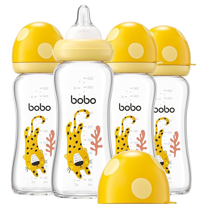 YOHKOH Natural Glass Baby Bottle by Home