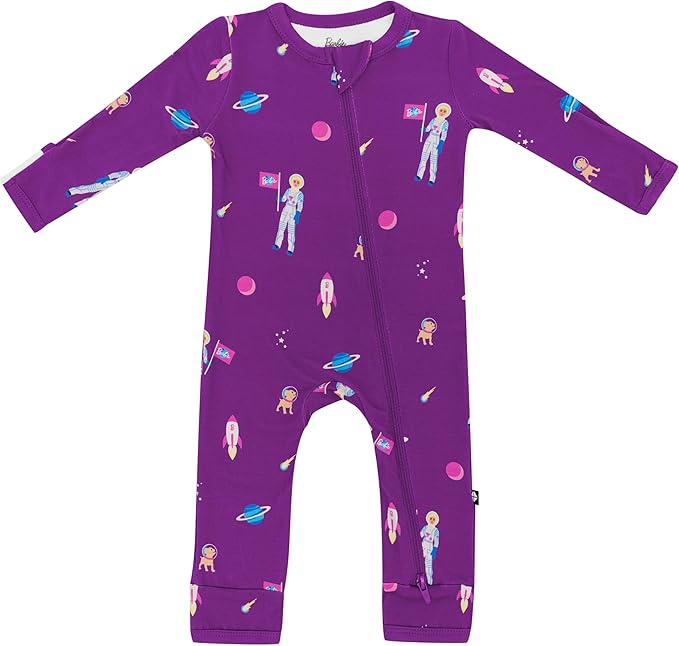 KYTE BABY Unisex Rayon Made From Bamboo Zippered Rompers 0-24 Months by KYTEBABY