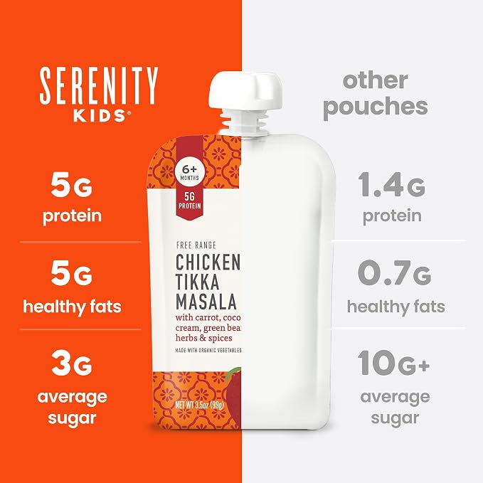 Serenity Kids 6+ Months Toddler Food Pouches - Image 7