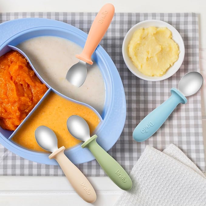 DRKIO 8 PCS Toddler Spoons Set - Image 7