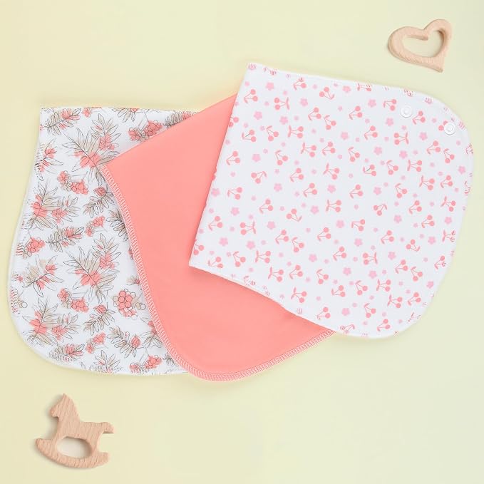 2-in-1 Burp Cloths and Baby Bibs - Image 6