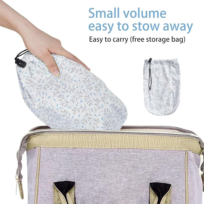 Baby Sling Carrier Newborn, Adjustable Easy Wearing Baby Nursing Warp Sling - Image 7