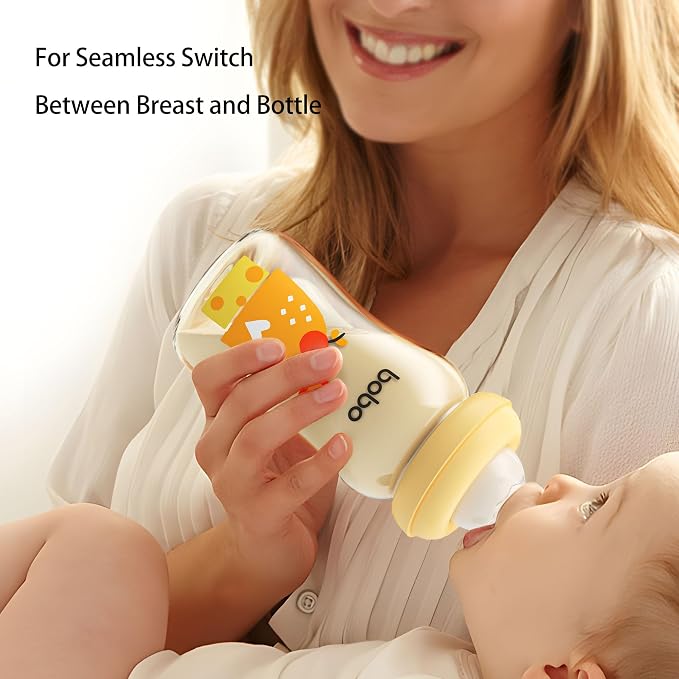 YOHKOH PPSU Baby Bottle Wide Neck, Newborn Anti-Colic Baby Bottle - Image 2