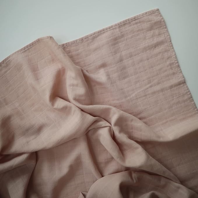 mushie Muslin Baby Swaddle Blanket | 100% Organic Cotton - Image 2