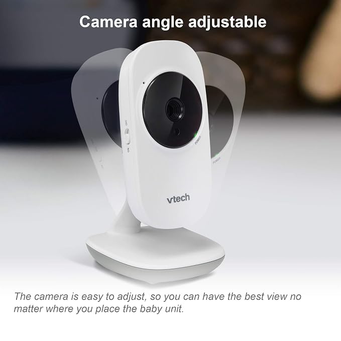 VTech VM350 Baby Monitor, 1000ft Long Range, Night Vision, 2-Way Talk, Secured - Image 12
