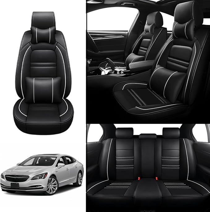Car Seat Covers for Buick Lacrosse 2005-2019 | 5-Seats Seat Covers, Waterproof - Image 2