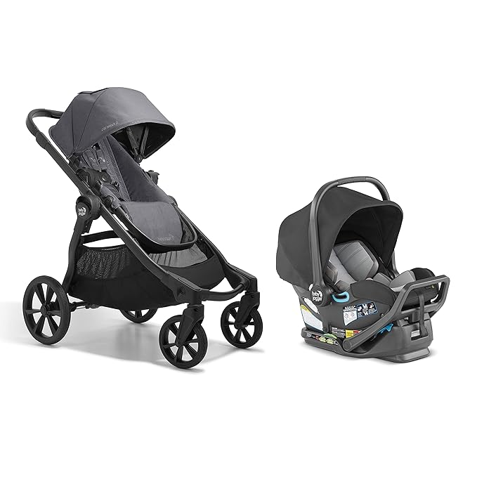 Baby Jogger City Select 2 Single-to-Double Modular Travel System Includes City by BabyJogger