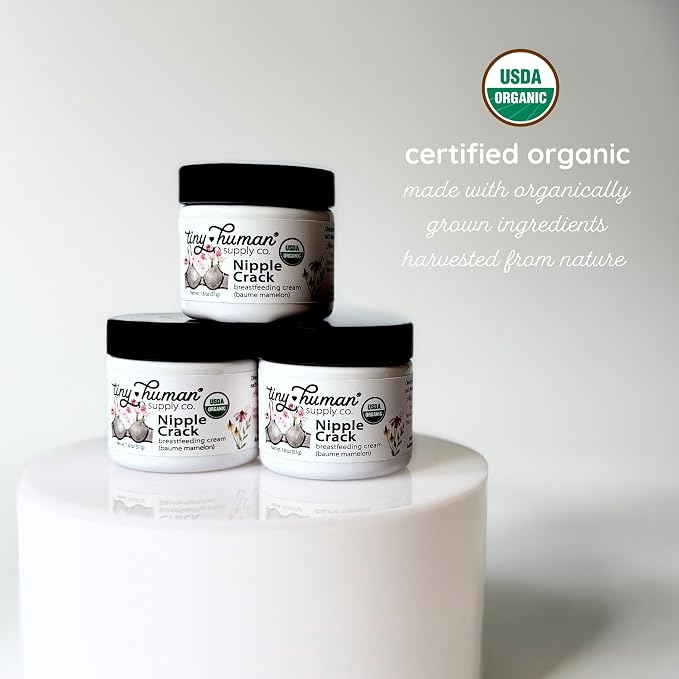 Organic Nipple Cream, Nipple Crack Lanolin Free Nipple Butter, Balm - Image 3