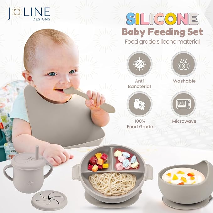 Silicone Baby Feeding Set - Image 5