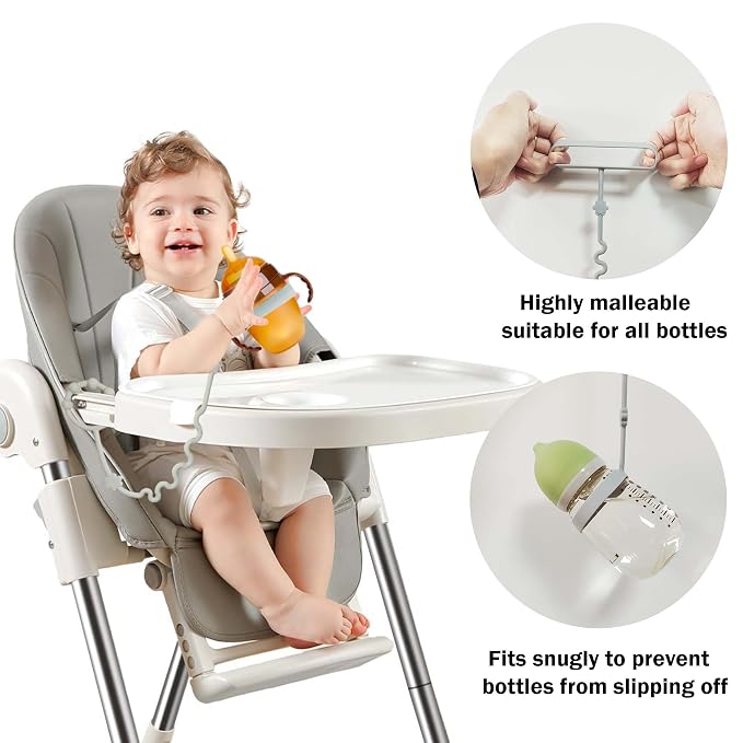Toy Straps for Baby, RTMOK Silicone Setpacifier Clip, Applies to Car Seat Toy - Image 3