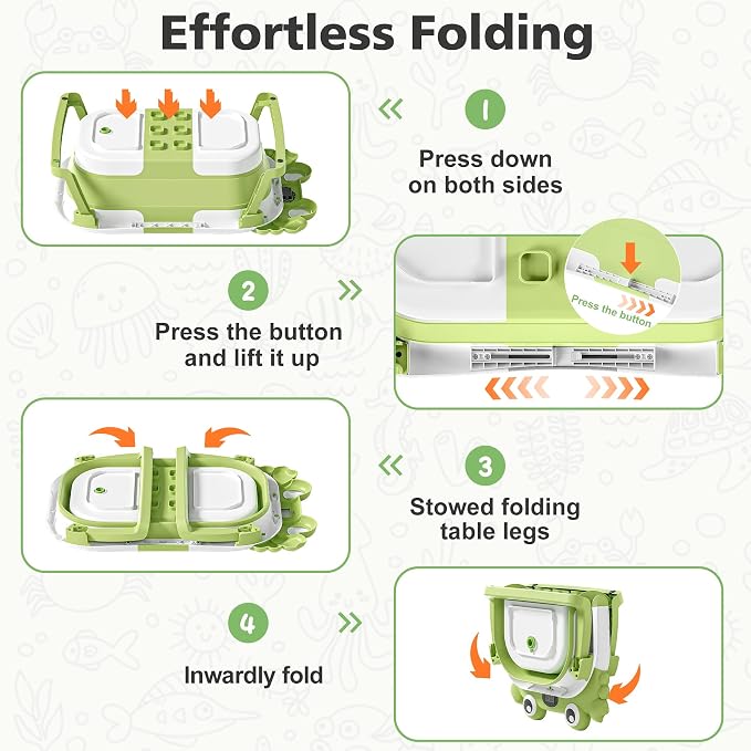 Collapsible Baby Bathtub for Newborns - Image 4