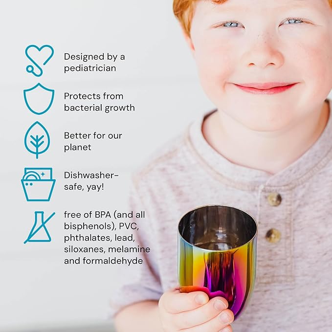 Ahimsa Stainless Steel Kids Cup - Image 3