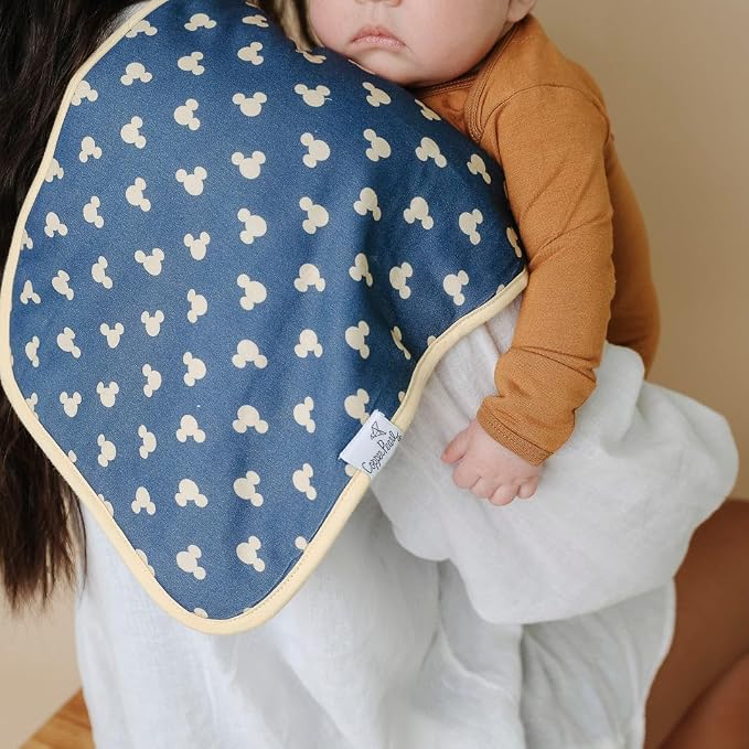 Copper Pearl Baby Burp Cloth Large 21''x10'' Size Premium Absorbent Triple - Image 6