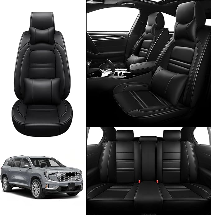 Car Seat Covers for gmc Acadia 2016-2025 | 5-Seats Seat Covers, Waterproof Seat - Image 2