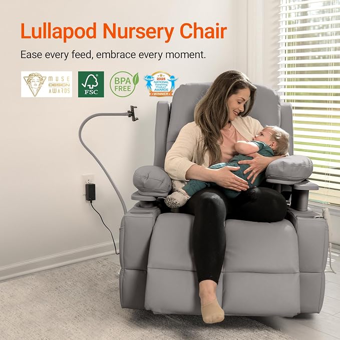 MAMAZING Oversized Rocking Chair Nursery - Image 10