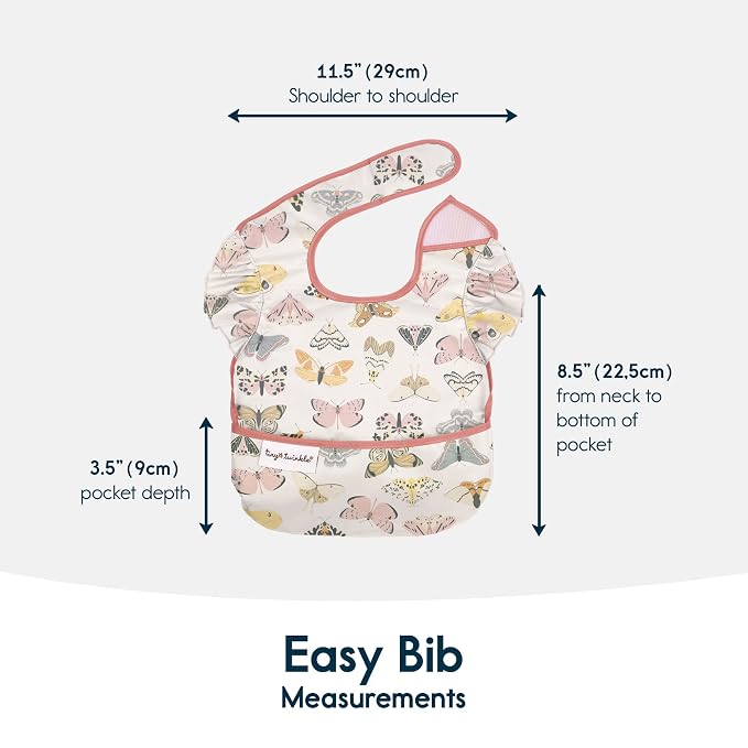 Tiny Twinkle Mess Proof Baby Bibs - Image 5