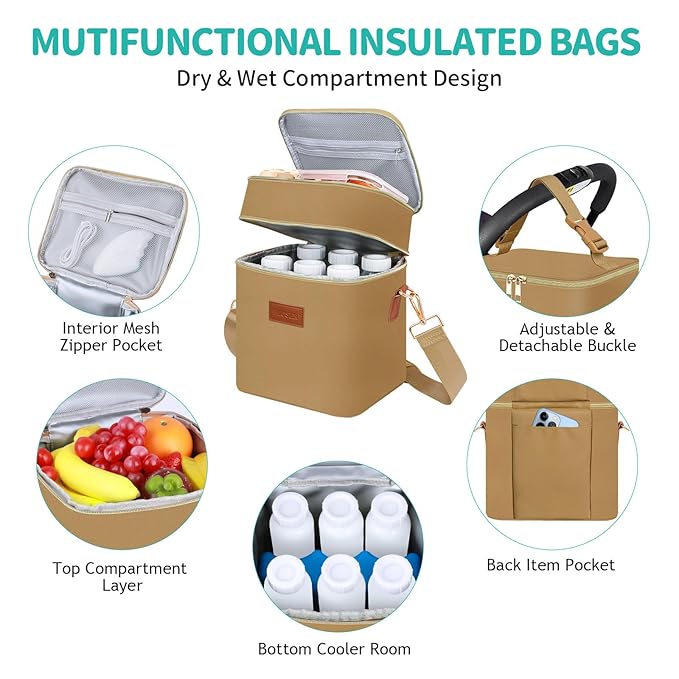 PIIOSER Breastmilk Cooler Bag - Image 6