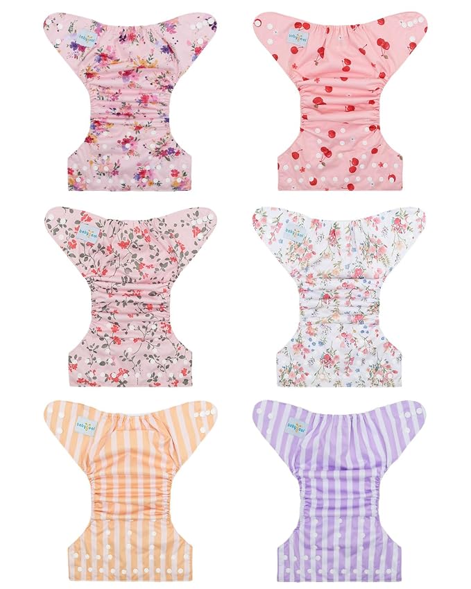 Babygoal Cloth Diaper Covers 6 Pack - Image 2