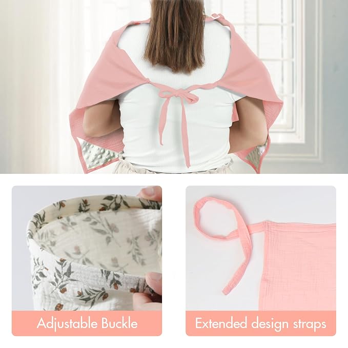 2-Pack Nursing Covers for Breastfeeding - Image 4