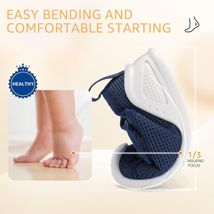 Baby Boys Girls First Walking Shoes Wide Toe Box Infant Sneakers Lightweight - Image 4