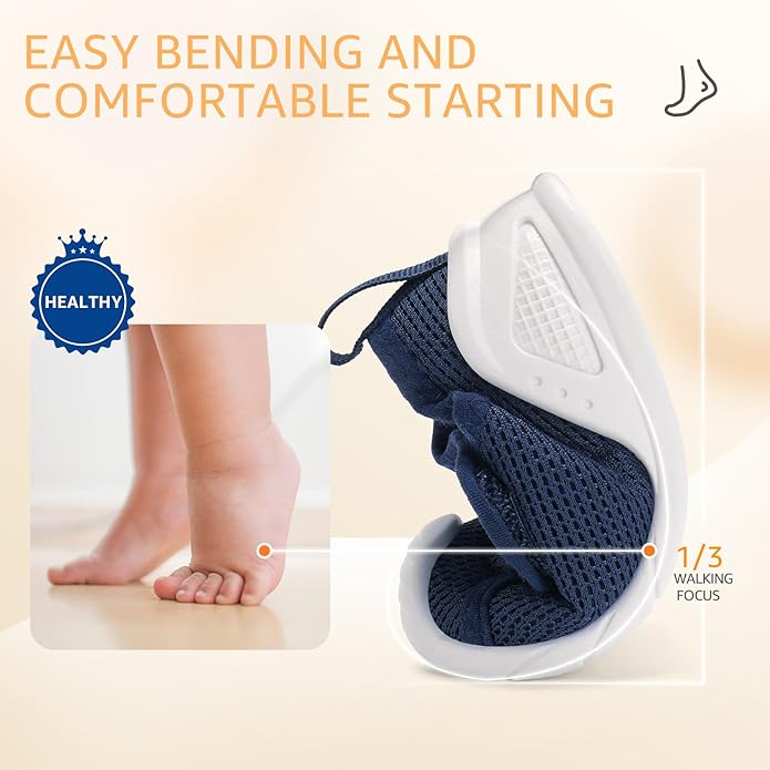Baby Boys Girls First Walking Shoes Wide Toe Box Infant Sneakers Lightweight - Image 4