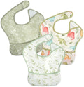3-Pack Waterproof Baby Bibs for Eating by CoolaPeach