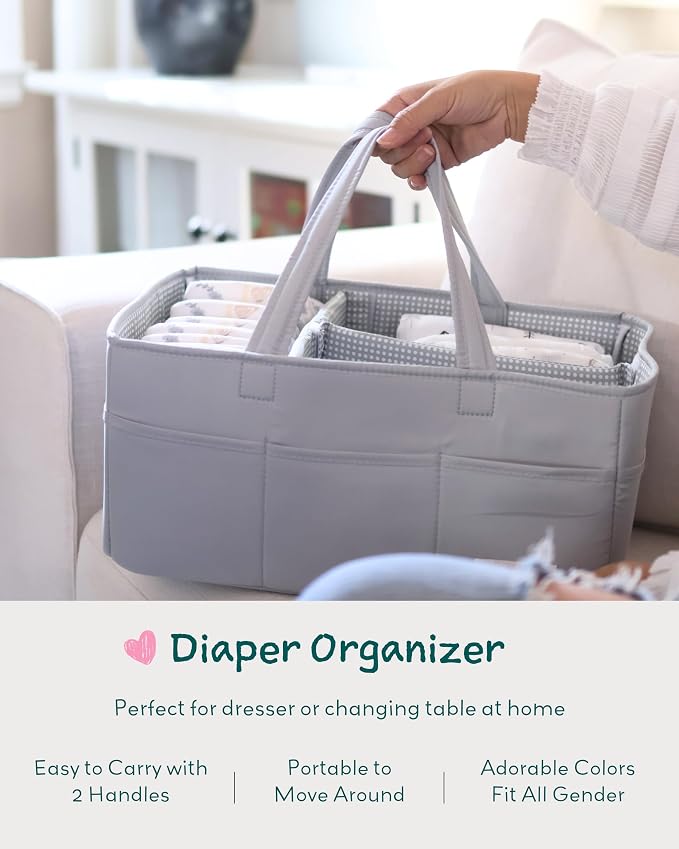 Lily Miles Diaper Caddy Organizer - Image 6
