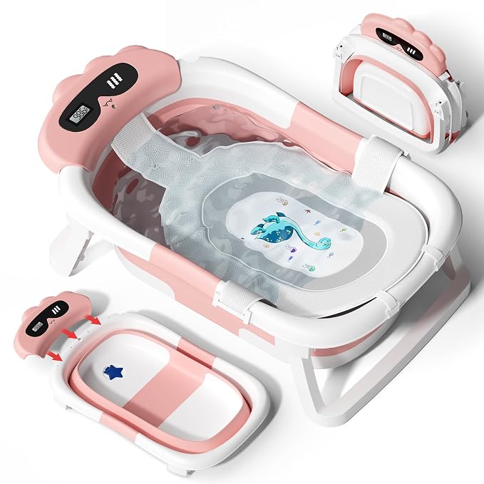 AVIDOR Baby Bathtub, Collapsible Bathtub by AVIDOR