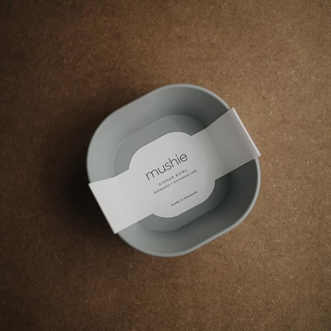 mushie Square Dinnerware Bowls for Kids | Made in Denmark - Image 3