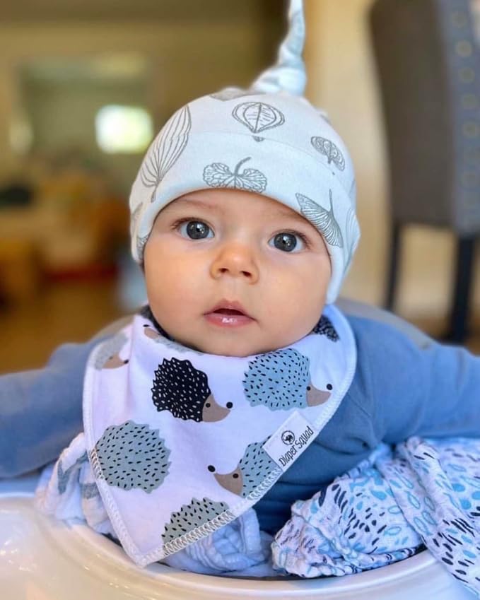 DiaperSquad's Baby Bibs for Drooling and Teething, Bibs for Boys, Baby Girl - Image 3