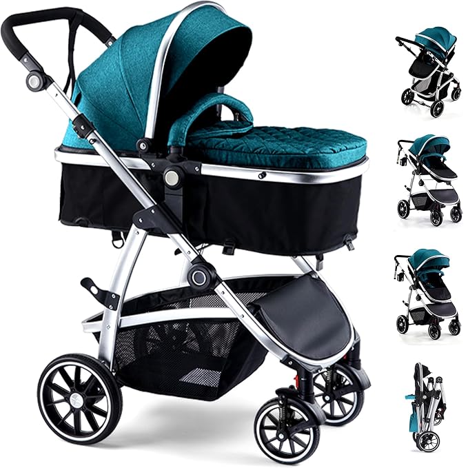 Baby Stroller, 2-in-1 Reversible Toddler Seat by HAGADAY