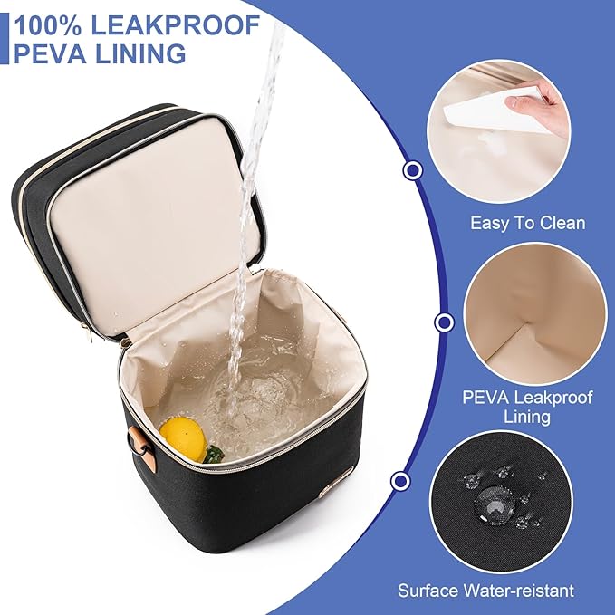 Breastmilk Cooler Bag with Ice Pack Fits 6 Baby Bottles Up to 9 Ounce - Image 3