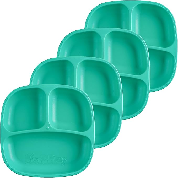 Re-Play Toddler Plates with Dividers by Re-Play