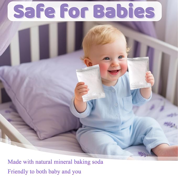 NewKe 6 Pack Lavender Scent Baking Soda Refills - Image 5