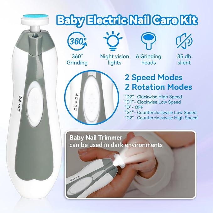 Baby Healthcare and Grooming Kit, Portable Baby Safety Care Set, Baby - Image 6
