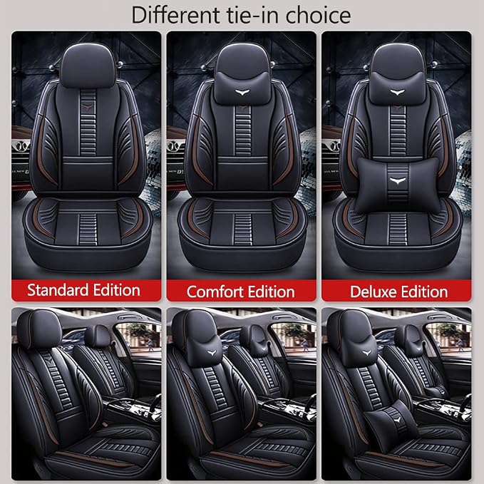 Auto Front Seat Covers fir for Suzuki 1999-2025 95% Models, 3D Front Split - Image 8