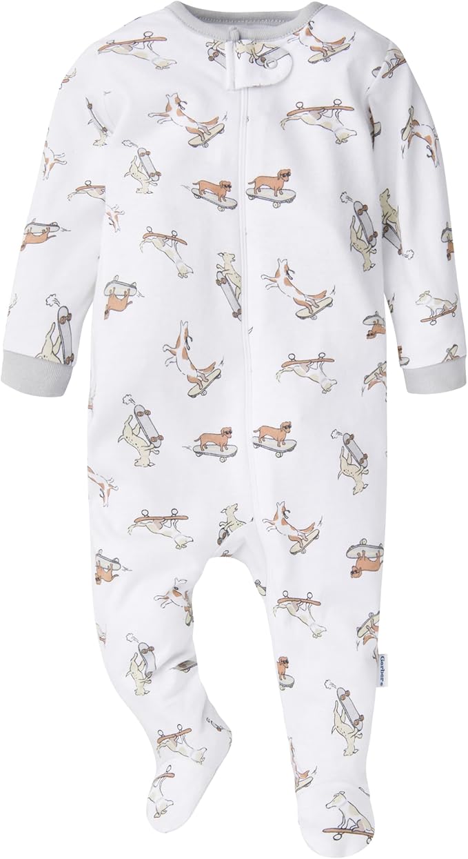 Gerber Baby Boys 4 Pack Sleep 'N Play Footie - Image 4