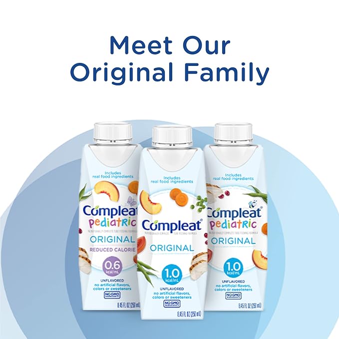 Nestle Compleat Original Tube Feeding Formula Unflavored 8.45 oz Carton 24 Ct - Image 4