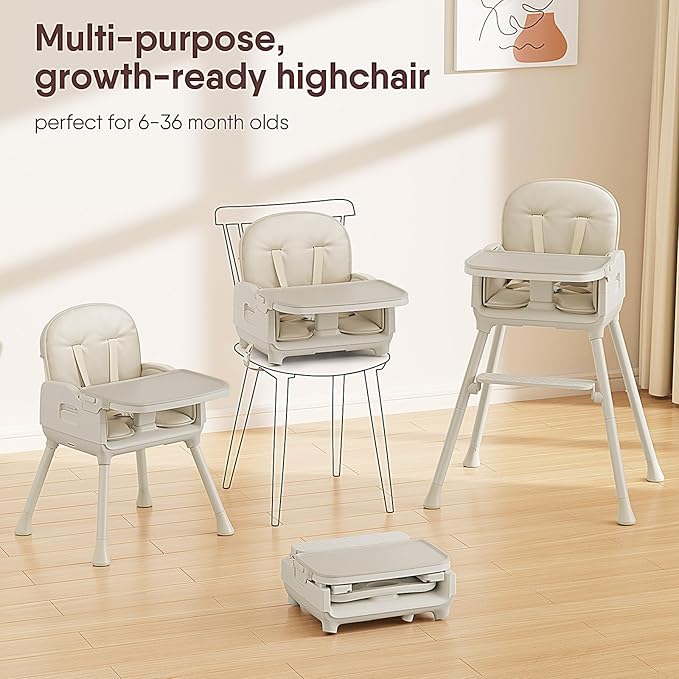 3-in-1 Portable Baby High Chair - Image 3