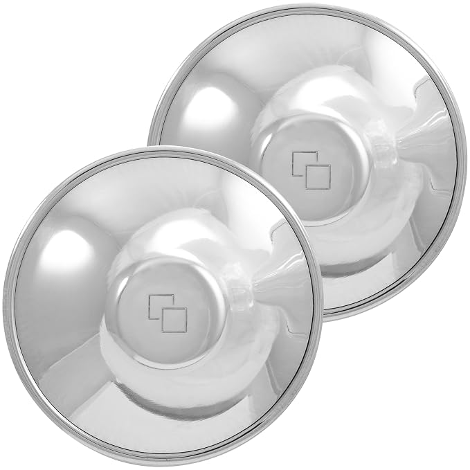 Original Italian Silver Nursing Cups - Image 2