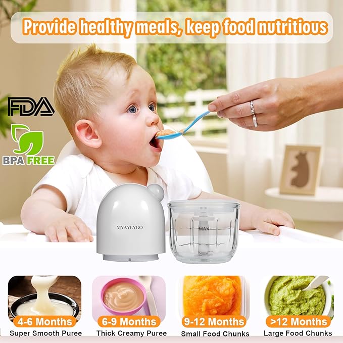 Baby Food Blender & Food Maker, Baby Blender, Food Puree Machine, Baby Food - Image 2