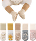 Zumou Toddler Knee High Socks Non Slip Anti Skid Baby Boy Girls Seamless Long by Zumou