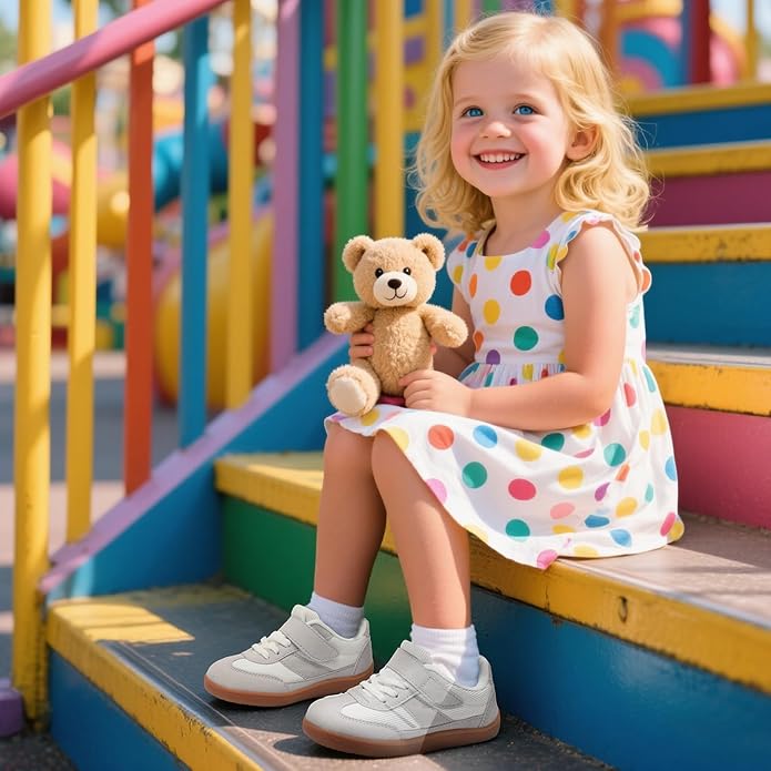Toddler Wide Toe Box Shoes Zero Drop Minimalist Sneakers - Image 6