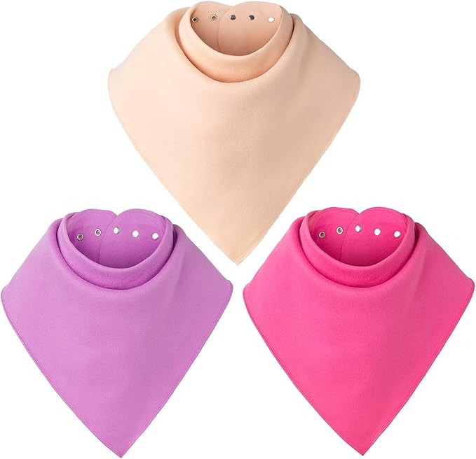 Adult Drool Bib for Special Needs, Large Elderly Bandana, Teen Bib for Women Men by Baby+Noah