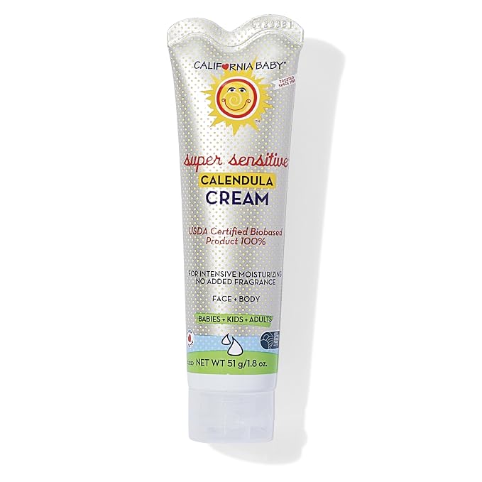 California Baby Calendula Cream | 100% Plant-Based Moisturizer | Soothing by CaliforniaBaby