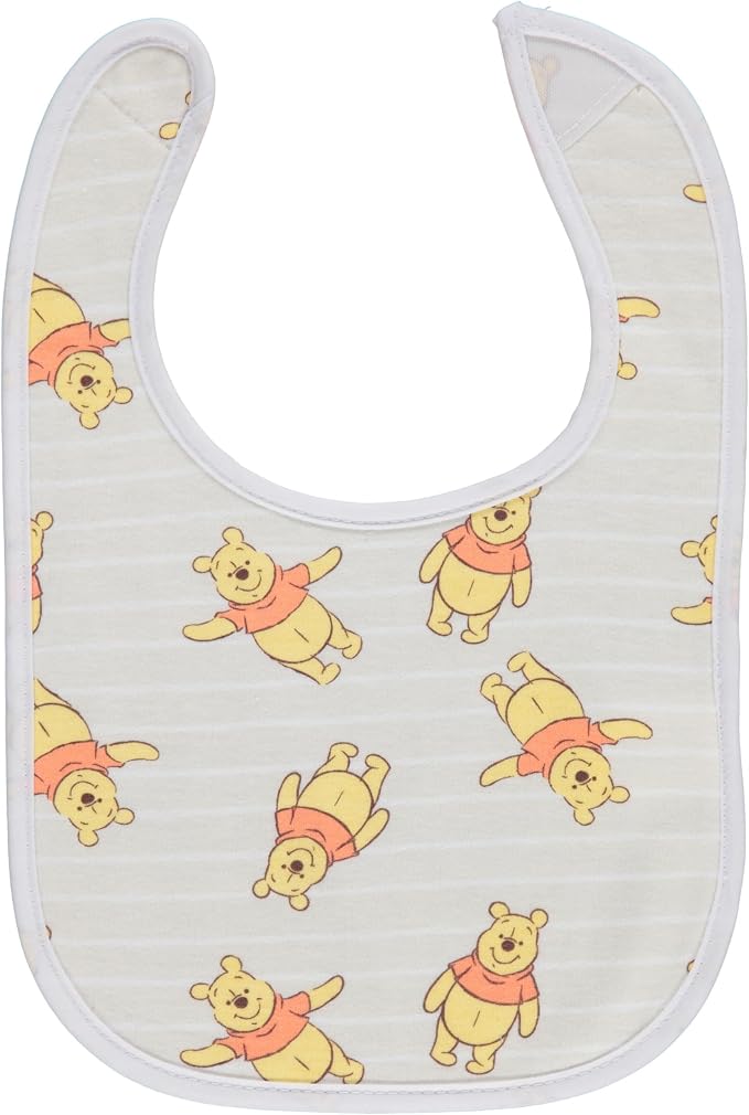 Disney 10-Pack Mickey Mouse Baby Bibs – Ten Soft, and Adjustable Cotton Bibs - Image 4