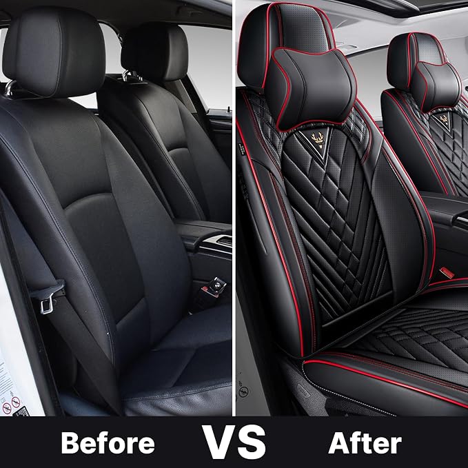 Universal Leather Seat Covers for Cars - Image 7