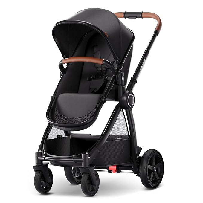 Mompush Ultimate2 Baby Stroller, Premium Convertible Full-Size Stroller by mompush